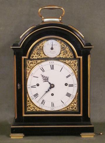 William Dutton London quarter chiming bracket clock