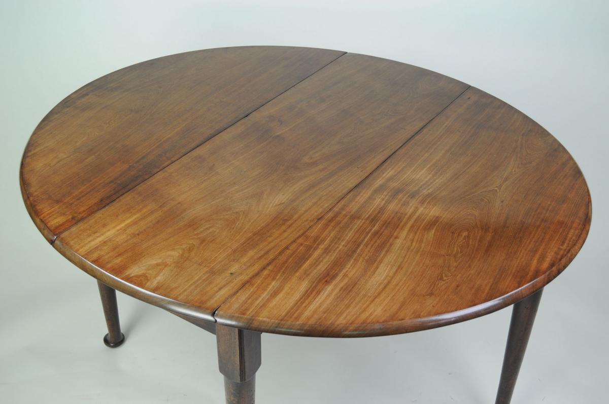 mahogany oval drop leaf dining table