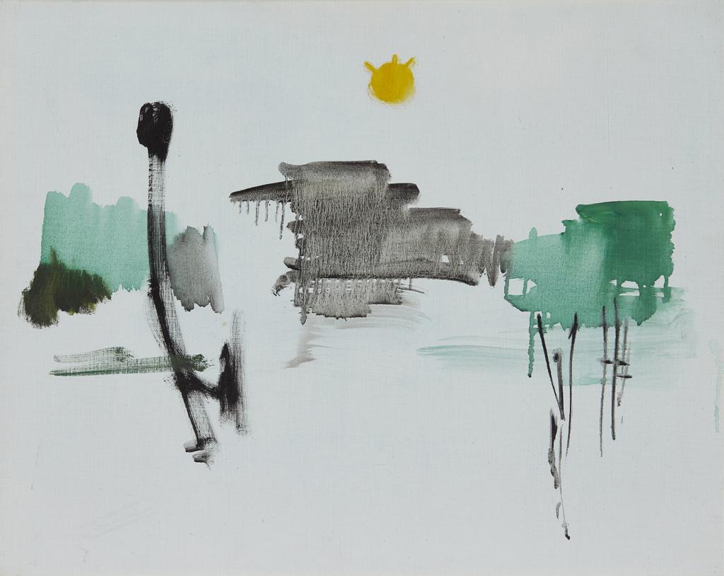 Abstract Composition, Pond II, William Johnstone O.B.E., L.L.D. (1897-1981)