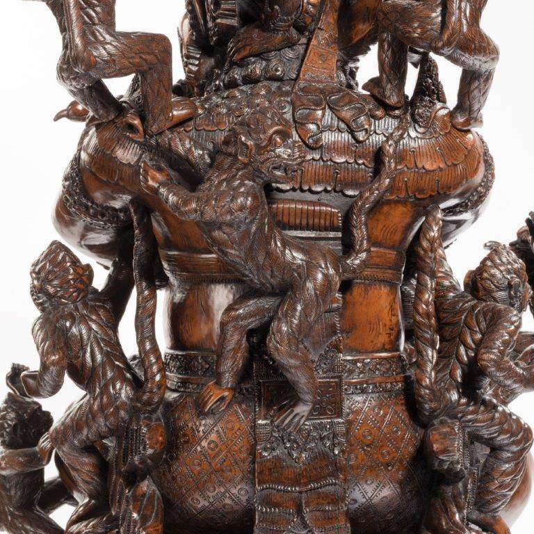 An extraordinary carved 19th century sculpture | BADA