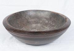Treen Butter Bowl, Wales, 1800