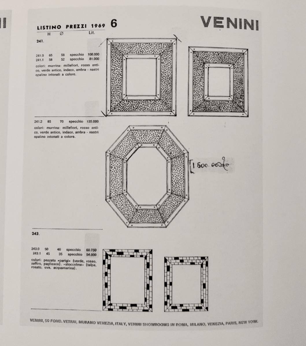 excerpt from Veninis catalogue raisonné