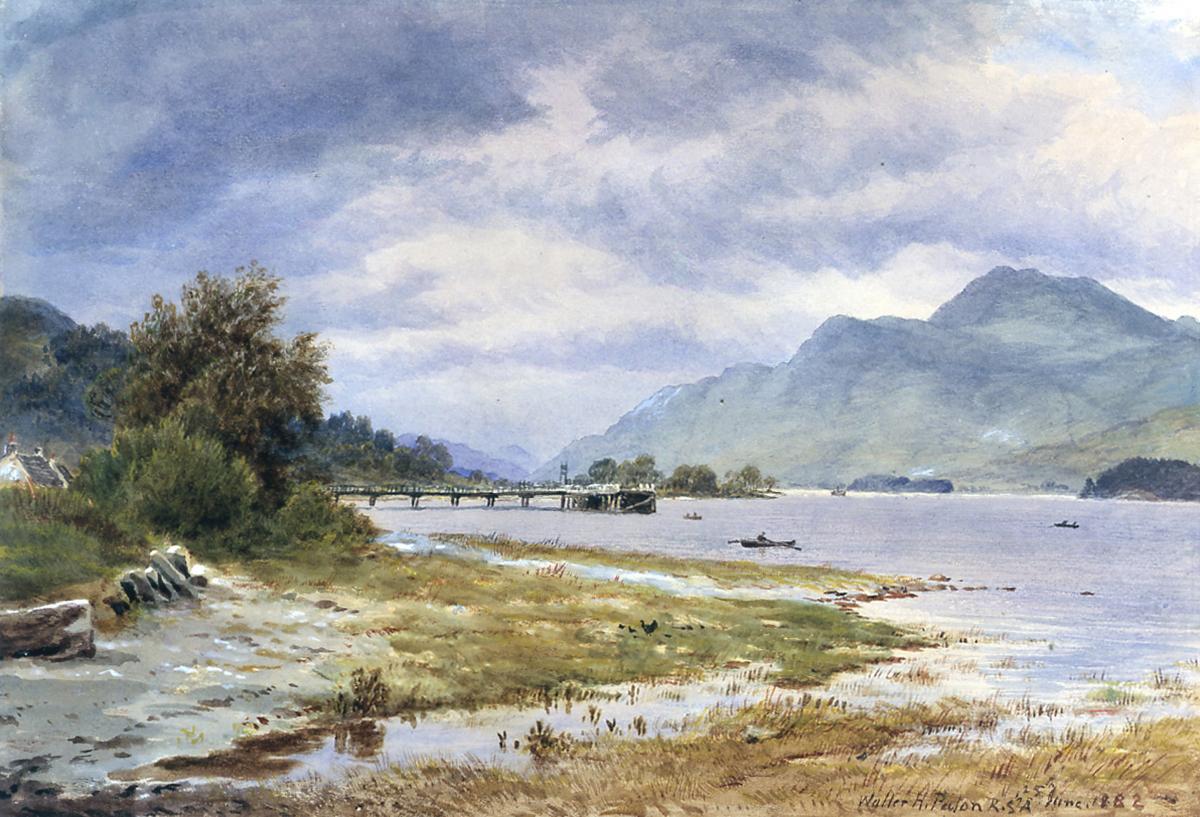 Ben Lomond from Loch Lomond, Waller Hugh Paton (1828-1895)