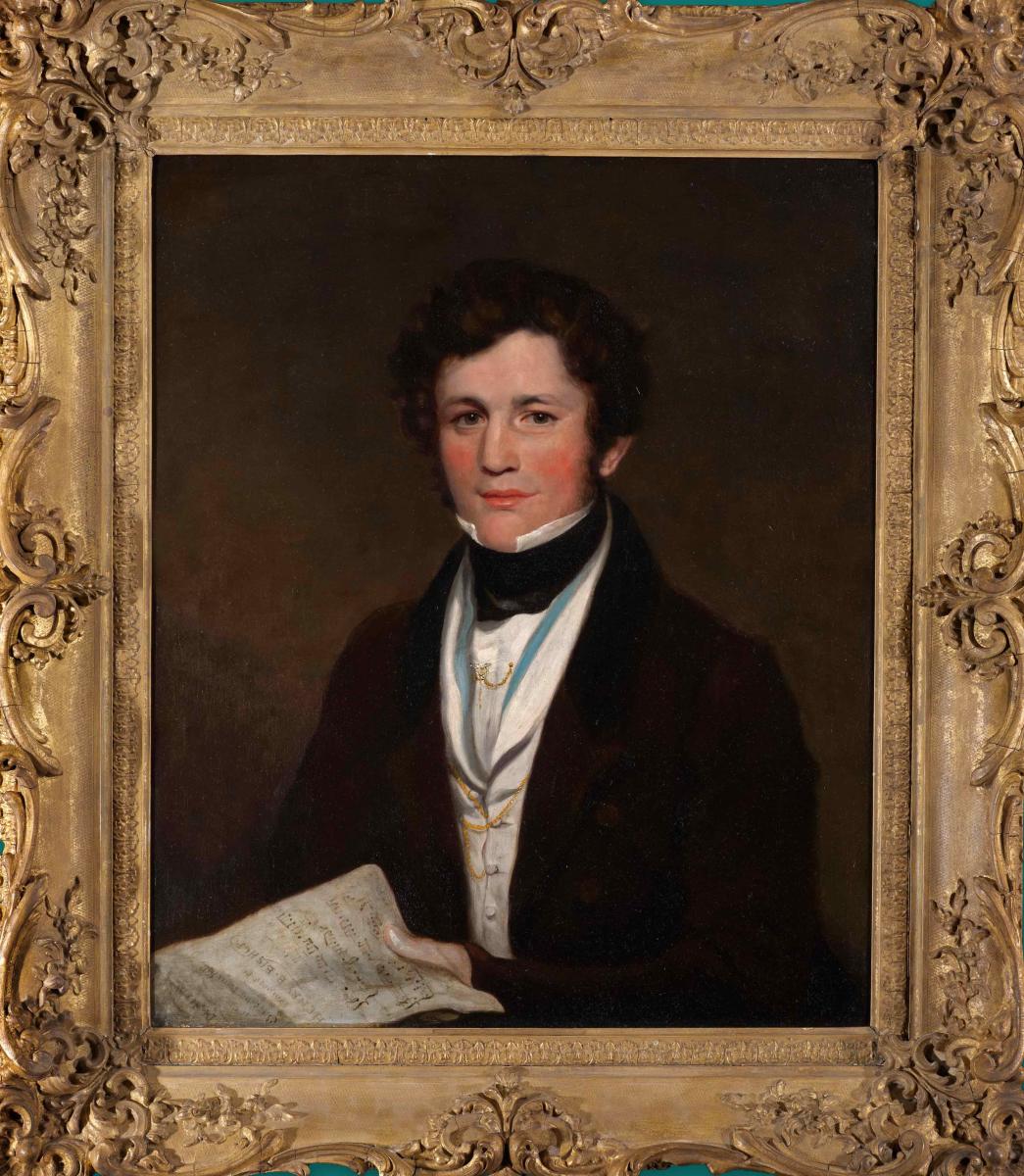 Attributed to Sir George Hayter, Portrait of Sir Henry Rowley Bishop (1786-1855)