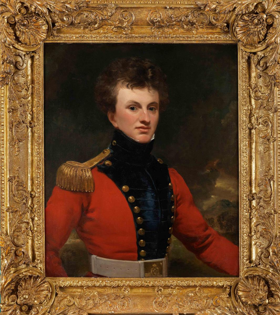 Sir George Hayter (1792-1871), Portrait of an Officer of the East India Company