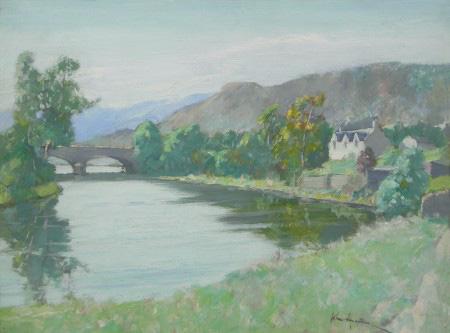 The White House on the River Tay, John Smellie (1869-1925)