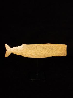 A whalebone plaque of a sperm whale_b