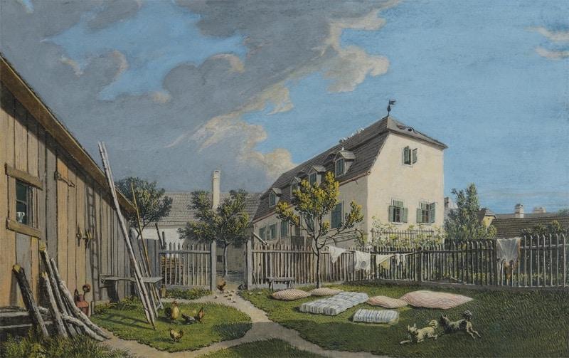 Maison à Heiligenstadt, French or German School, early 19th Century