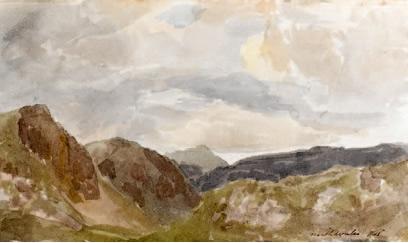 Mountains in North Wales, John Samuel Hayward 1778-1822