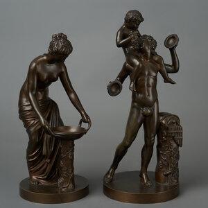19th century Italian bronze group