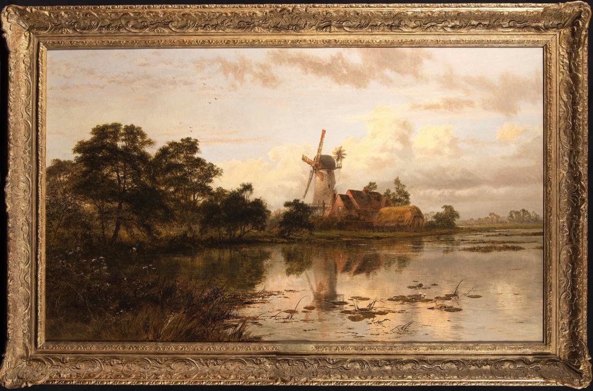 Robert Gallon (British 1845–1925), A Suffolk Mill