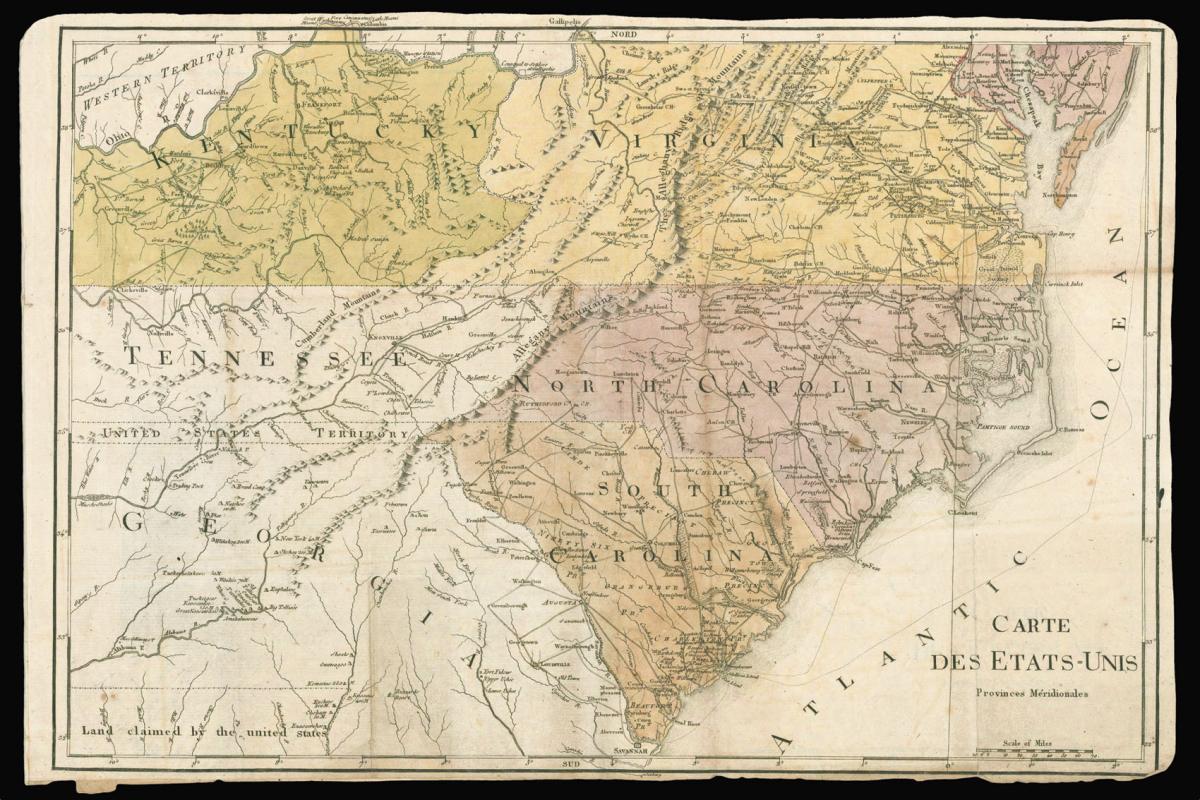 Rochambeau family maps of North America