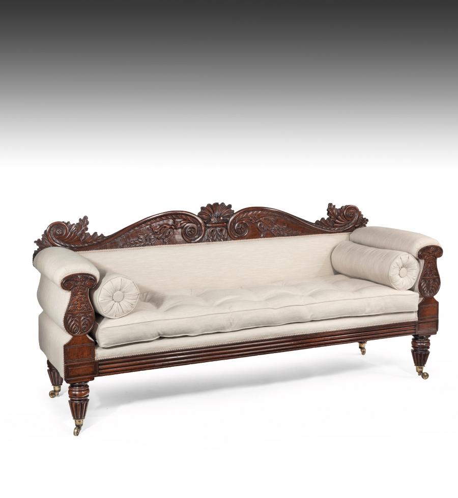Fine Late Regency Sofa After A Design by John Taylor