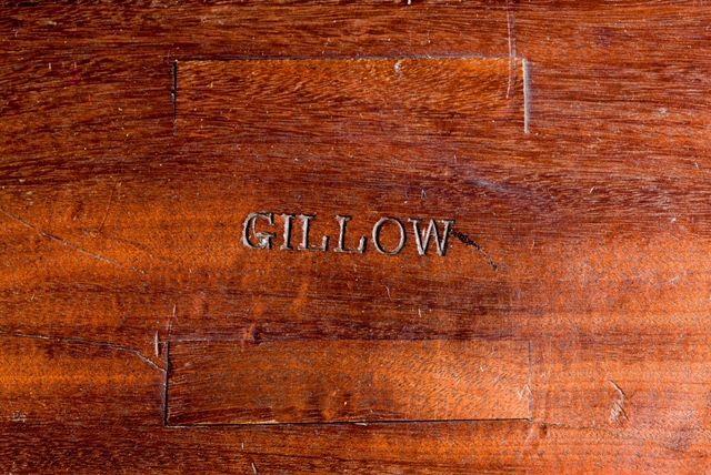 A Gillow satinwood centre table