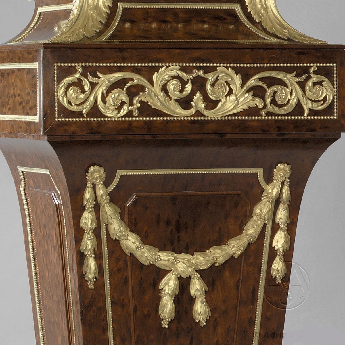 Pair of Louis XVI Style Mahogany Pedestals, Attributed to Sormani
