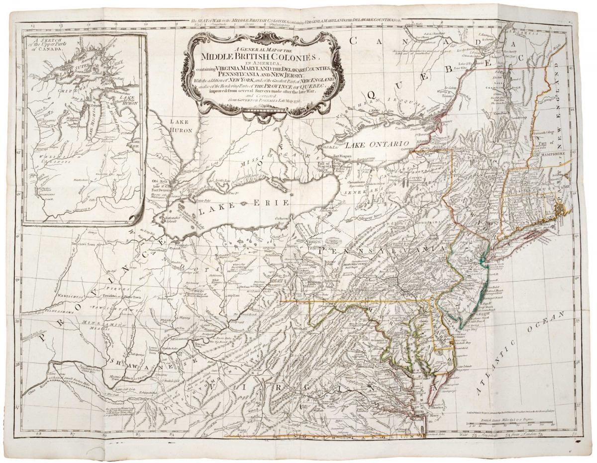 Sayer and Bennett Holster Atlas for the American Revolution