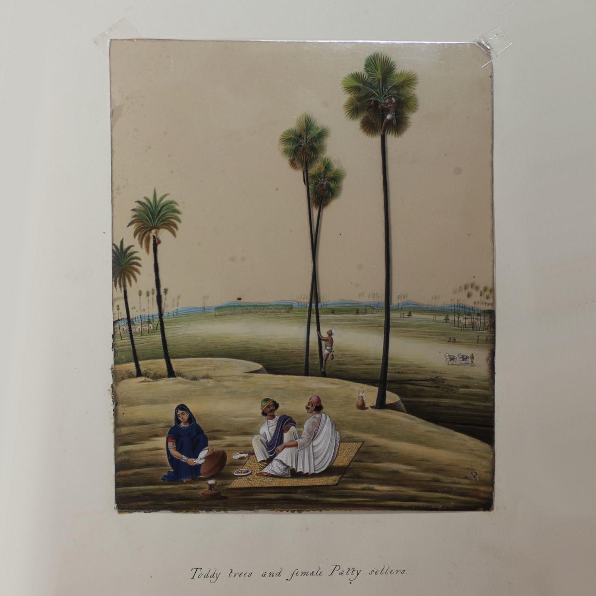 Book of Indian Mica paintings