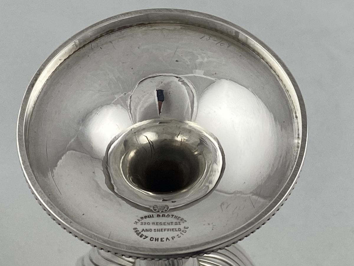 Mappin Brothers Silver goblet 1891