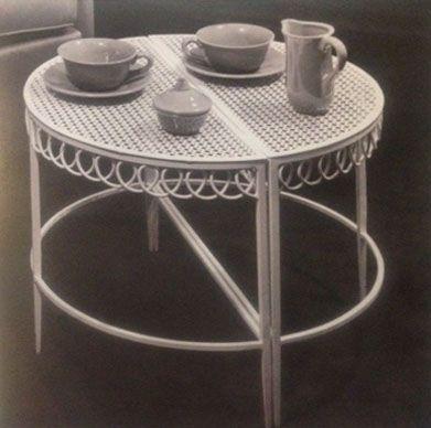 Half Moon Coffee Tables by Mathieu Mategot