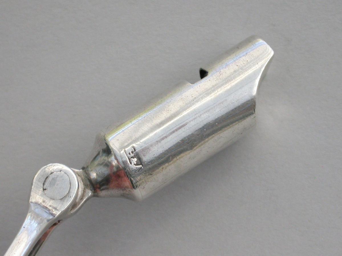 Early 20th Century Silver Combined Shotgun Cartridge Extractor & Whistle