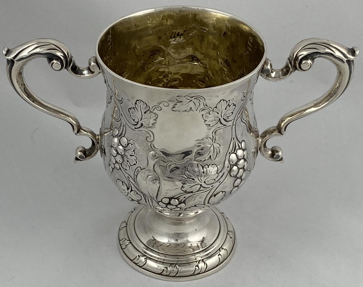 Irish Dublin silver loving cup John Wilme