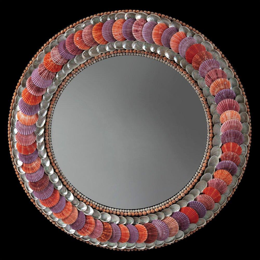 A Shell Convex Mirror by Tess Morley