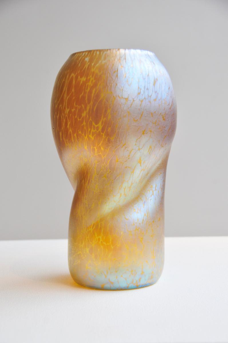 Art Nouveau Loetz 'Papillon Candia' Glass Vase