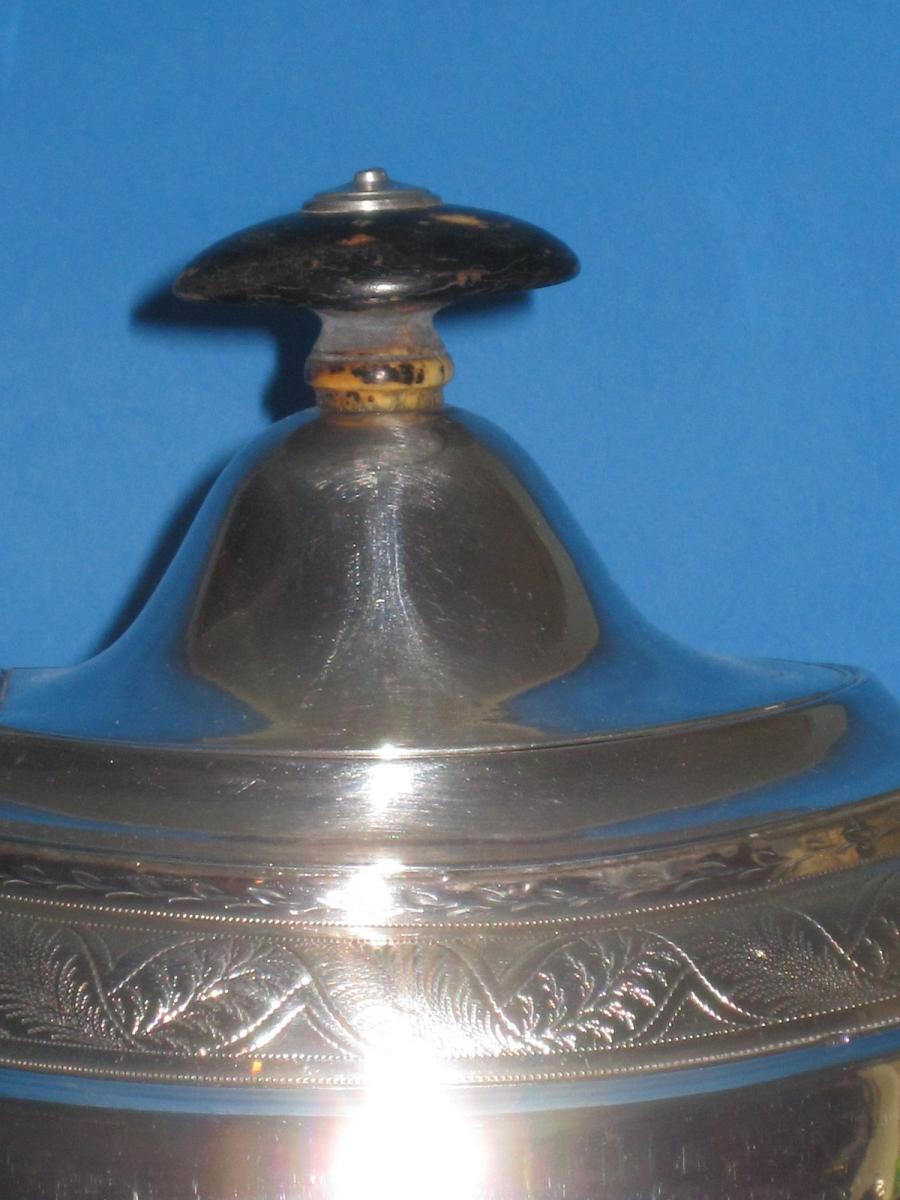 Old Sheffield Plate Silver Coffee pot, 1800-1808