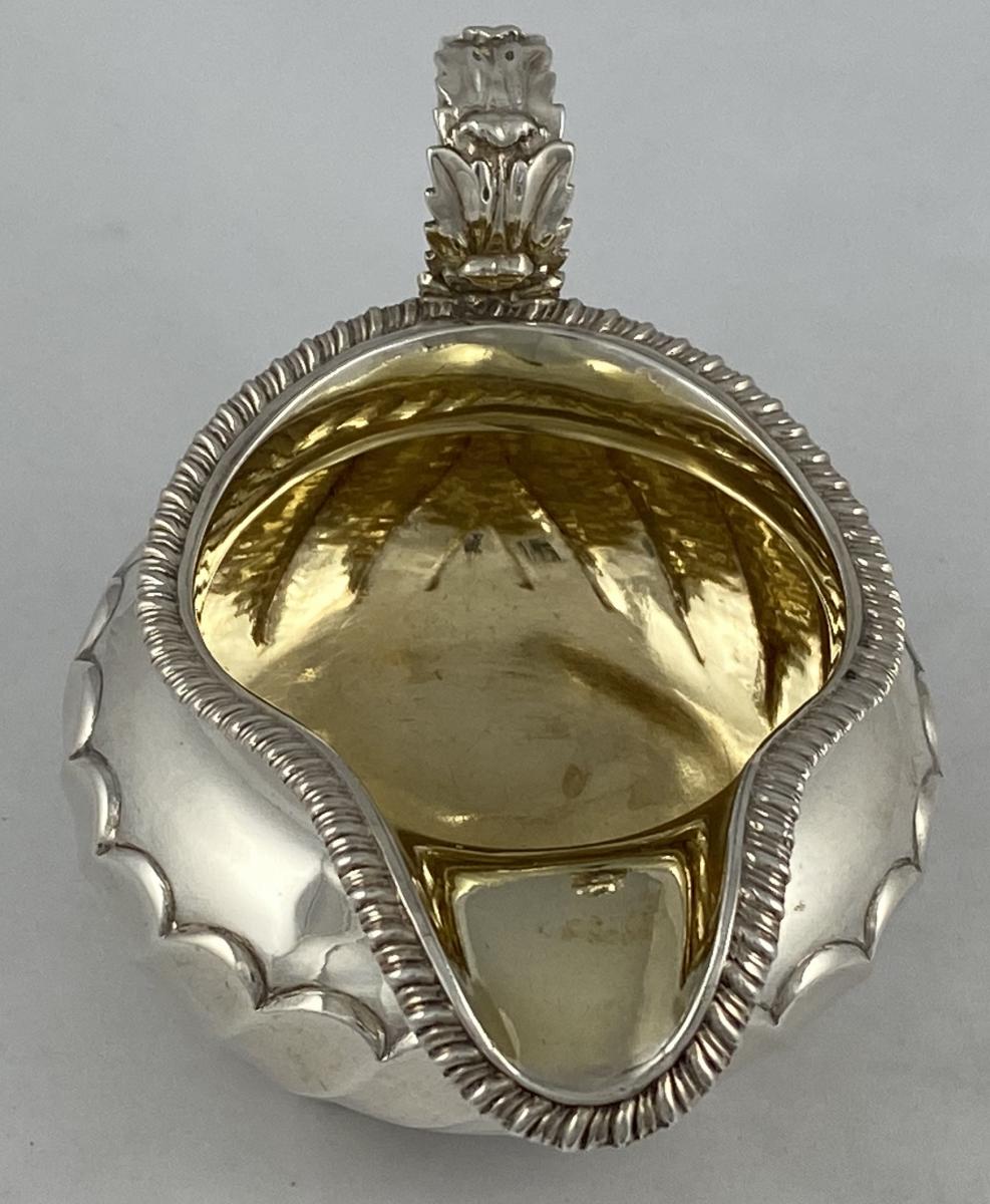 Pearce and Burrows Georgian silver jug 1830