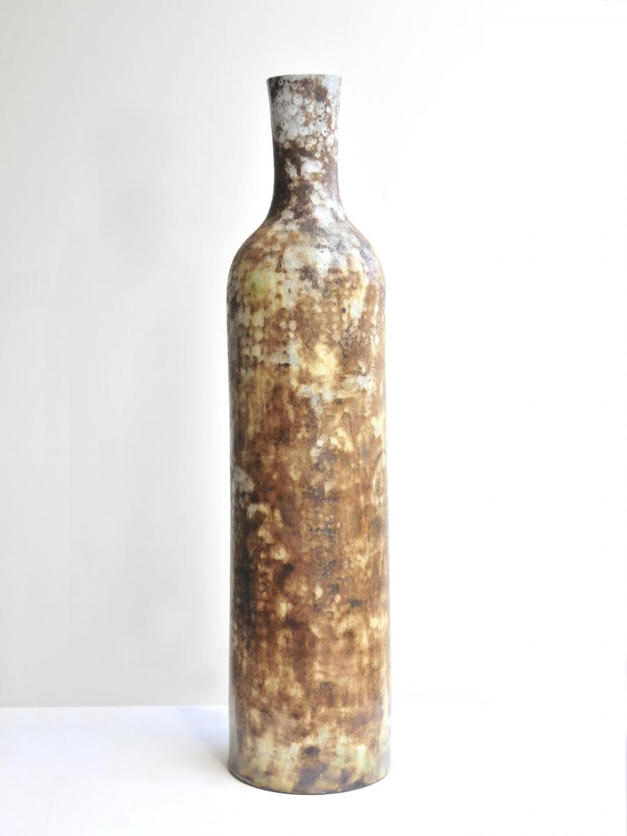 1950s Tall Valloris Stoneware Vase