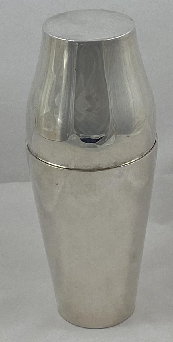 sterling silver cocktail shaker 