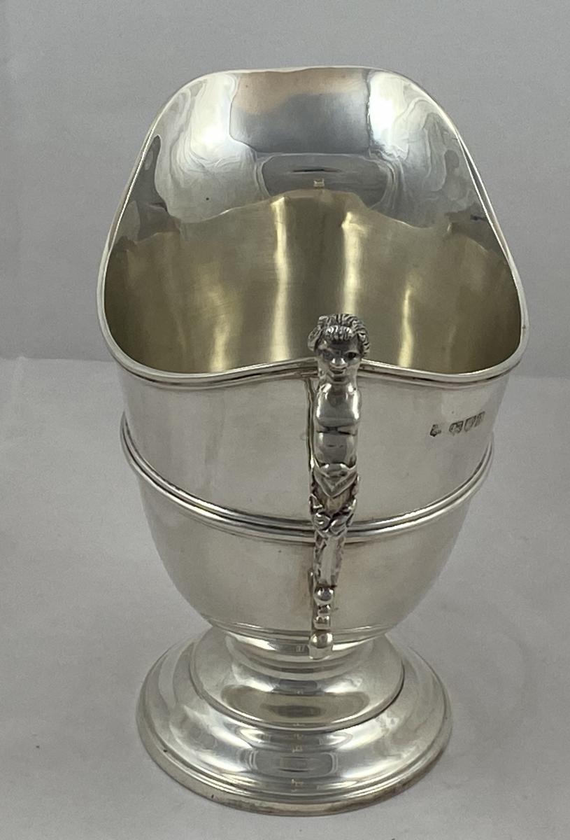 Nathan and Hayes Chester silver jug 1900