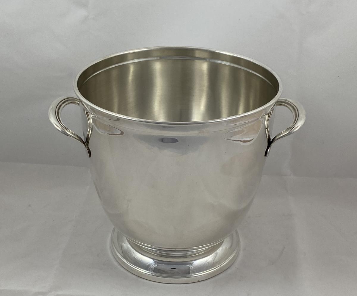 Sterling silver wine bucket cooler Victoria silver 