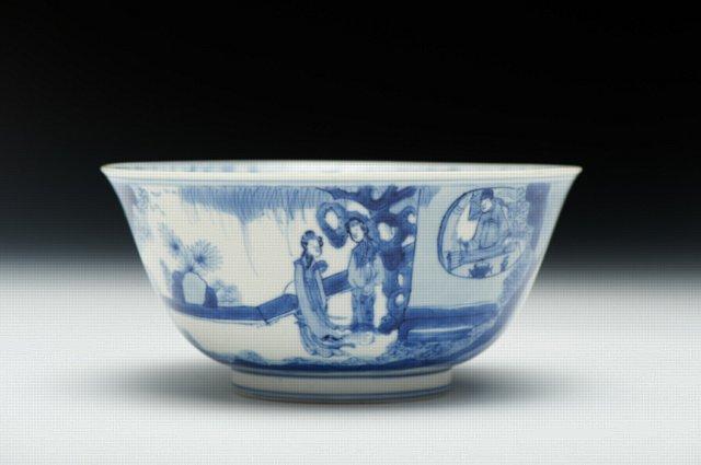 Chinese porcelain bowl, circa 1700, Kangxi reign, Qing dynasty