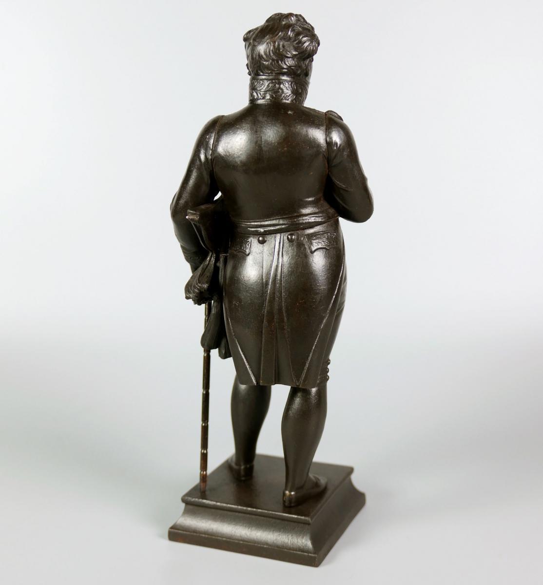 A Berlin Ironware Figure of The Prince Regent