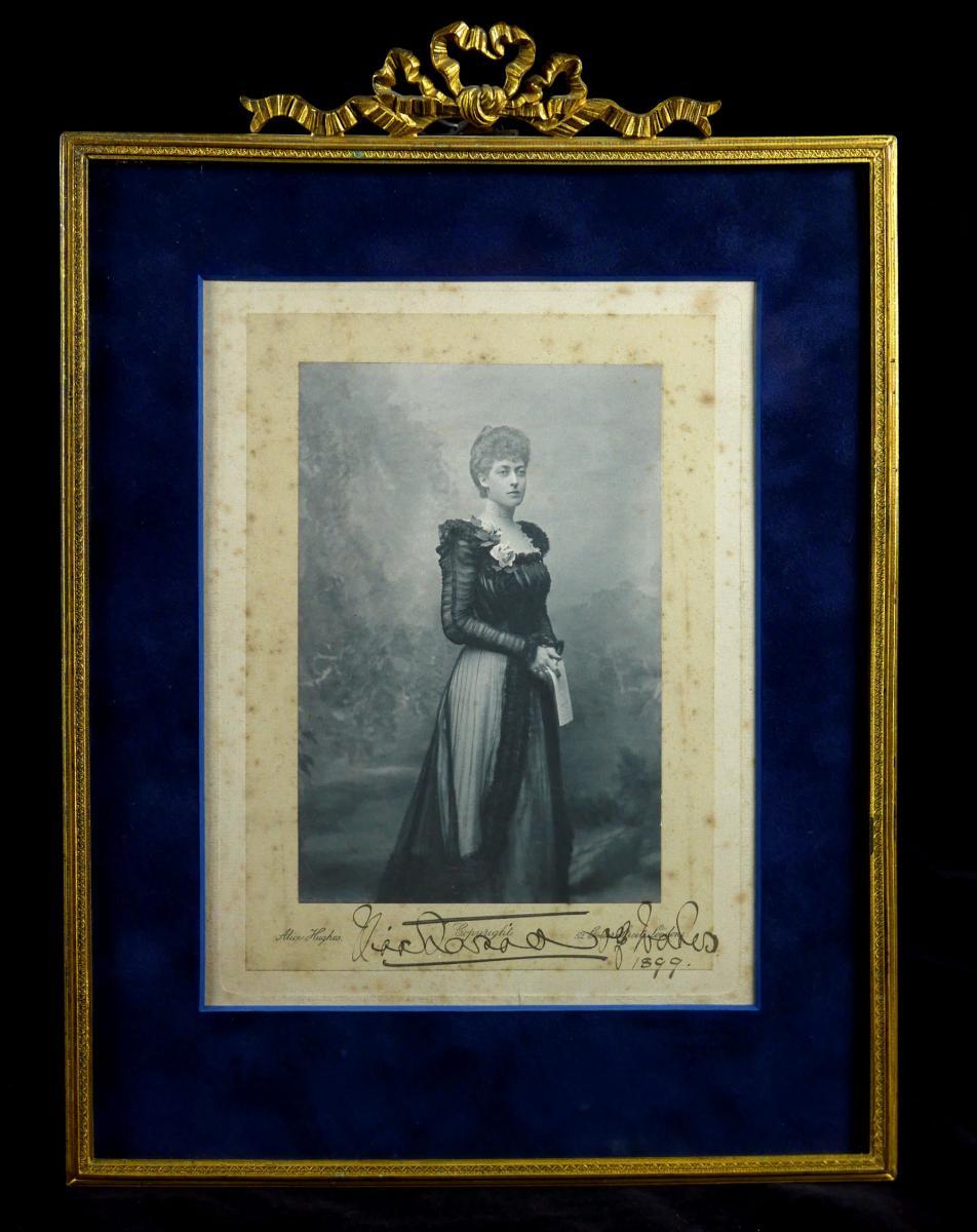 A Royal Presentation Portrait of Princess Victoria of Wales, 1899