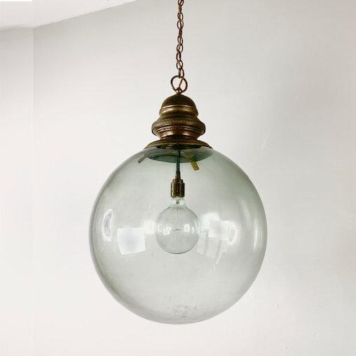 A Large 19th Century Globe Lantern