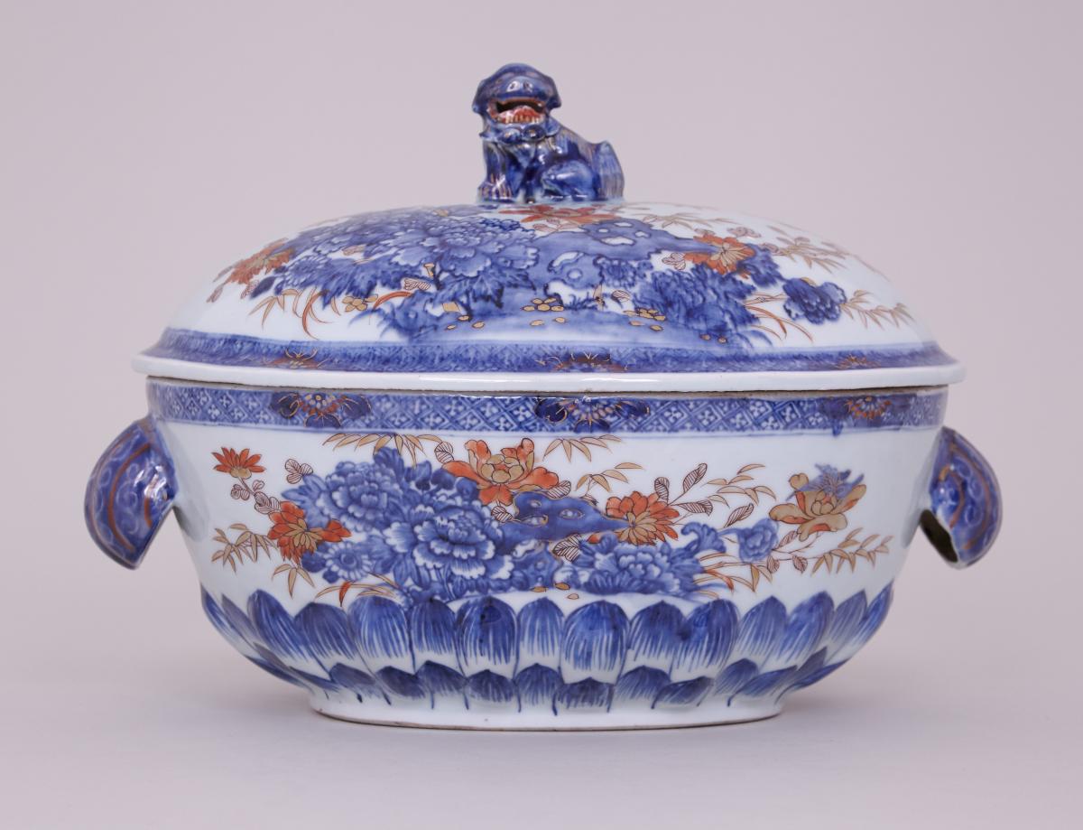 Chinese Imari Oval Tureen