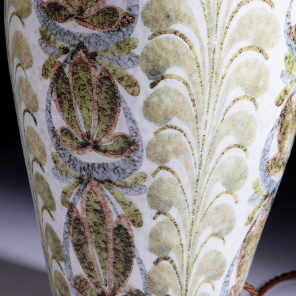 An early 20th century Bloomsbury style Pottery Vase