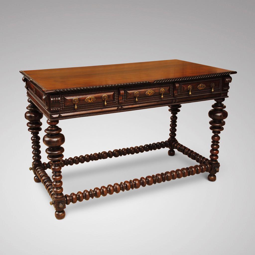 Portuguese rosewood centre table