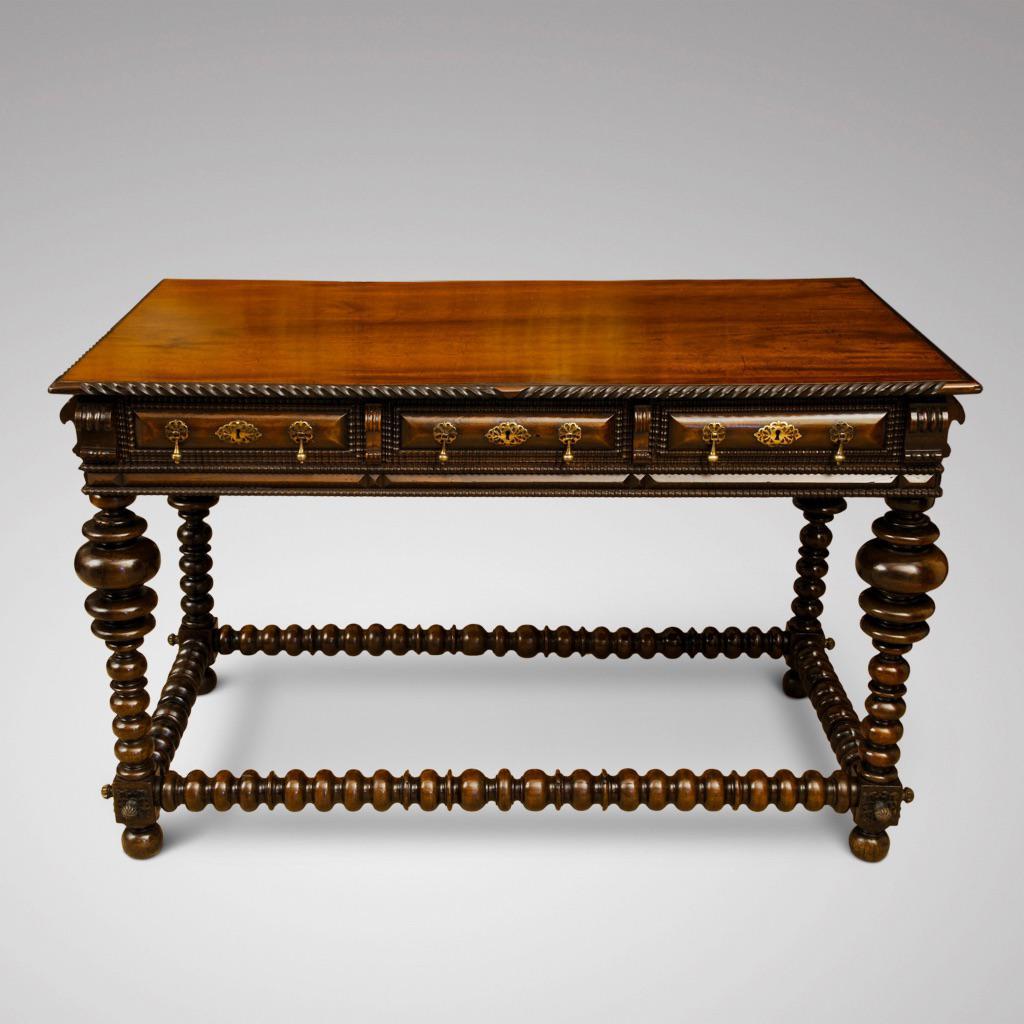 Portuguese rosewood centre table