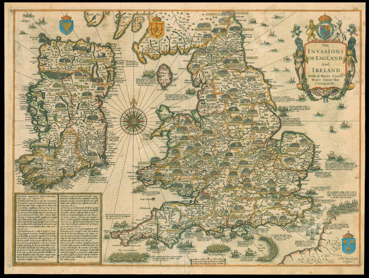 The invasions of England and Ireland up to 1612