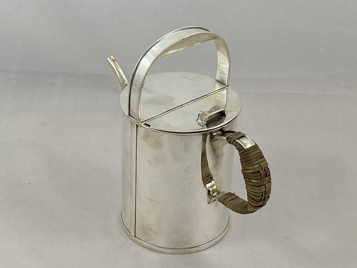 Victorian silver watering can Wright and Davies 1887