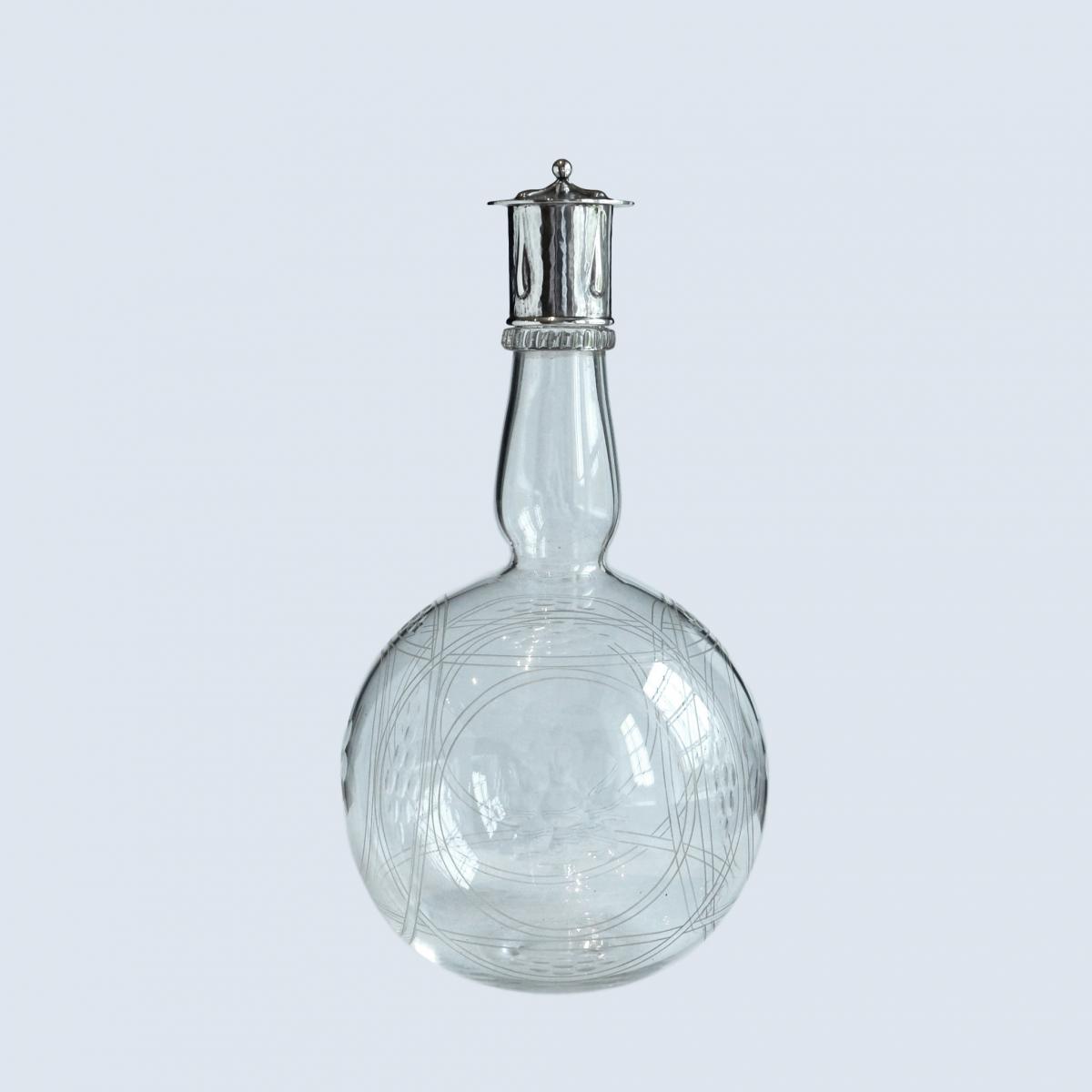 James powell and sons glass decanter