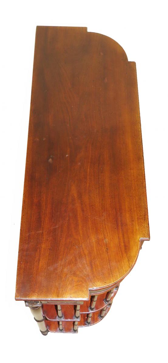 Rare 19th Century Regency Mahogany Console Table