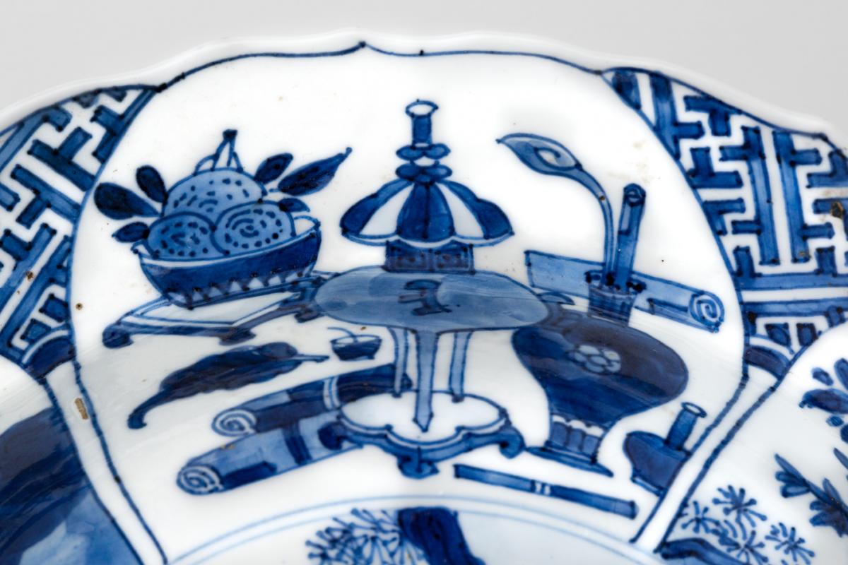 Chinese Kangxi Blue and White Basin