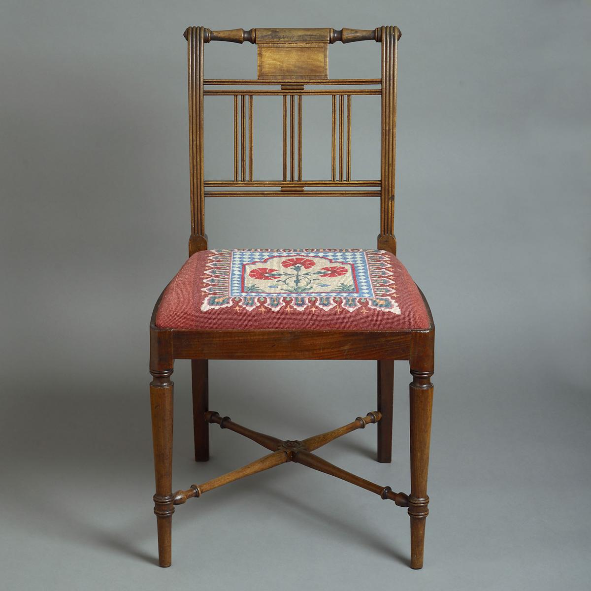 George III Mahogany Single Chair