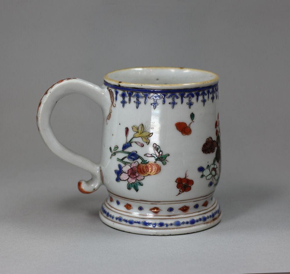 Chinese famille rose mug, Qianlong (1736-1795)