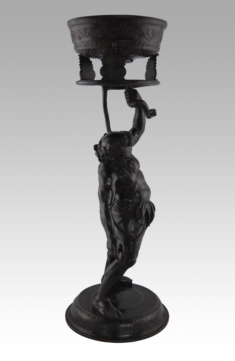 19th Century Italian Grand Tour bronze sculpture of Silenus