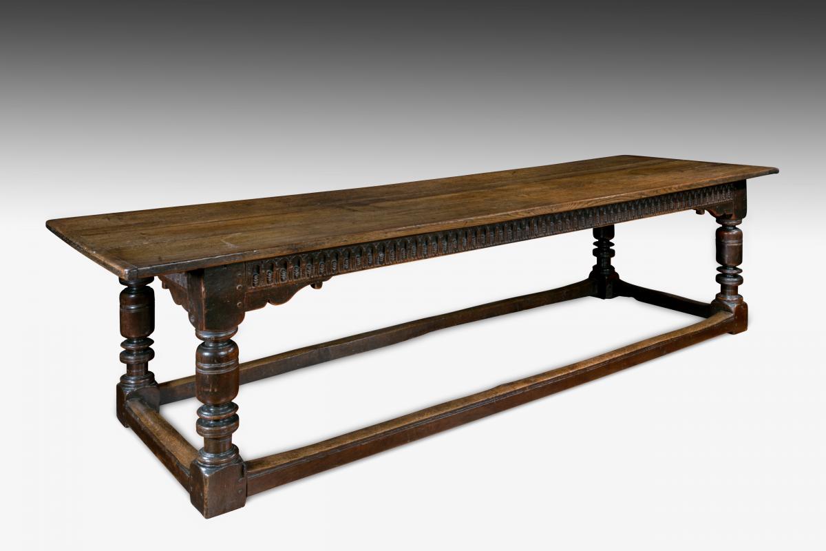 17th Century Oak Refectory Table